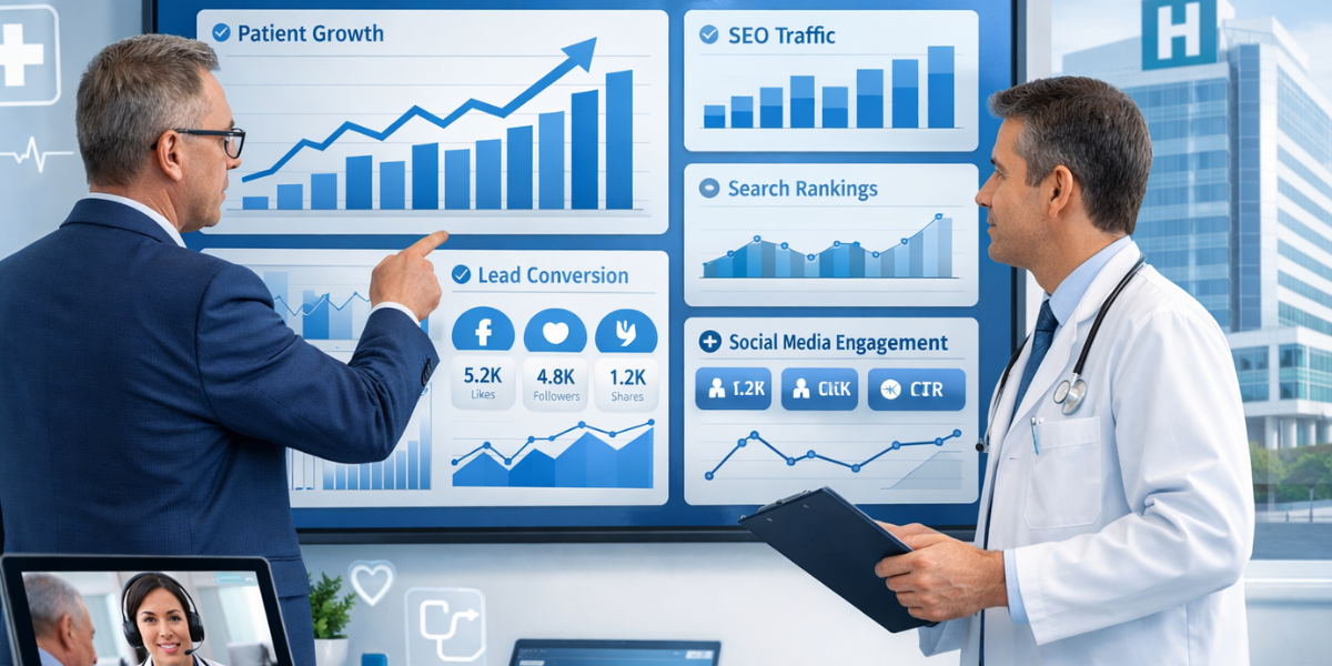 Healthcare Digital Marketing: Growth Strategies For Hospitals & Clinics In 2026